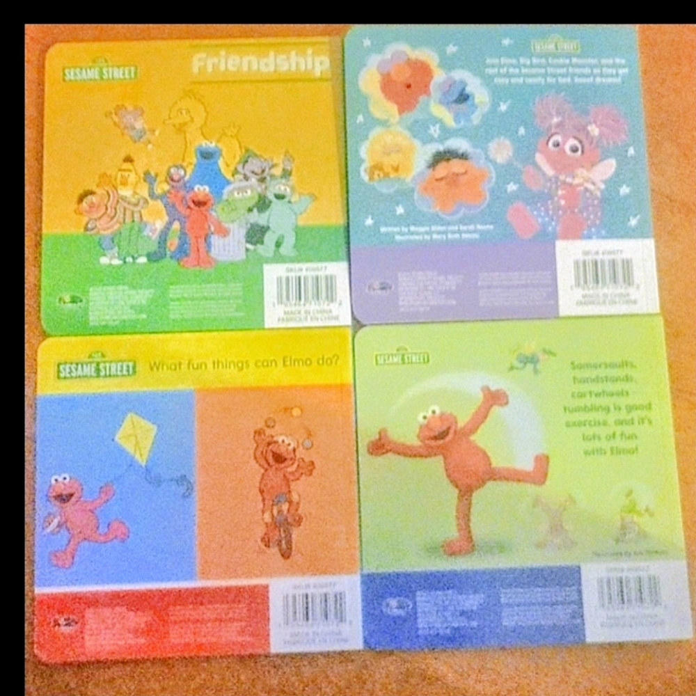 NEW Bundle of 4~Sesame Street Children's Board Books, Ages 0~3 Years, 2025 - Picture 2 of 8